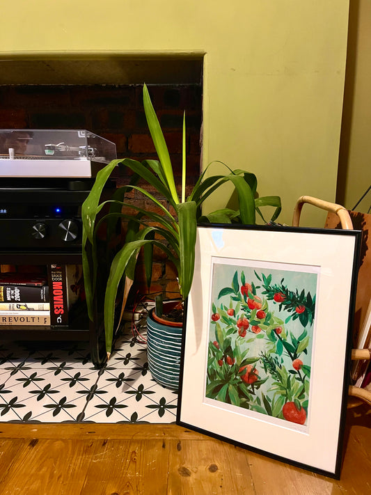 Orange Tree A4 Print