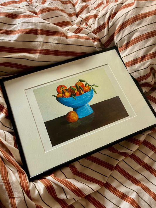 Orange Bowl A4 Print